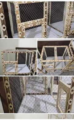 cage for hens and parrots and birds