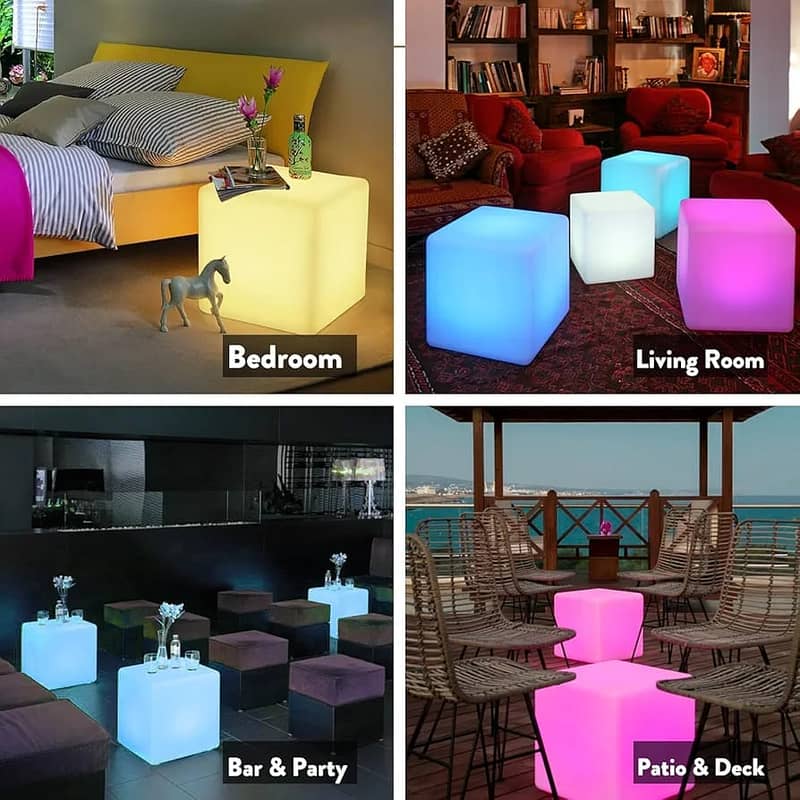 Cube light/Stool Light/Light/Table Lamps 1