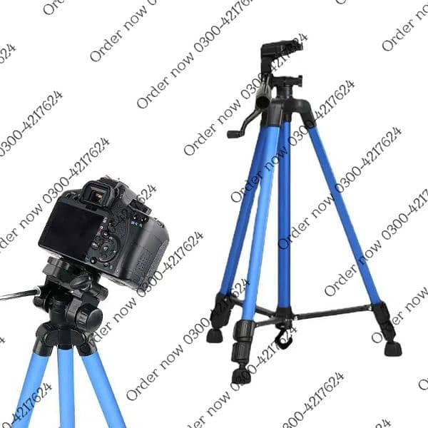 330 Big Tripod 5 Feet Mobile Stand For Mobile and Digital Camera V 3