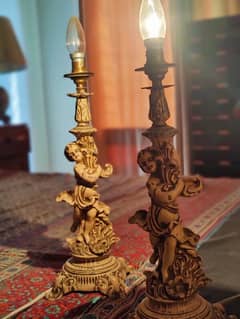 Metal Antique/Vintage Table Lamps