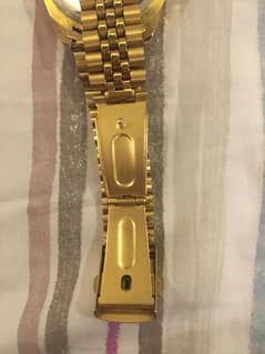 longbo original golden watch
