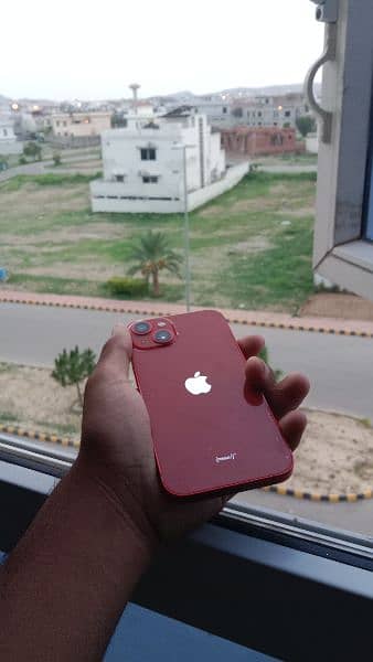 Iphone 13 Simple In Red Color Non pta 10/10 Condition Chucha peice 1