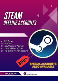 CANVA Pro AND Steam Accounts