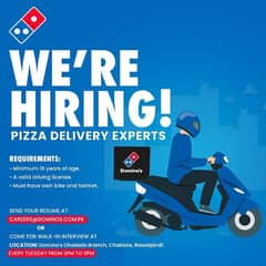 Job for delivery riders