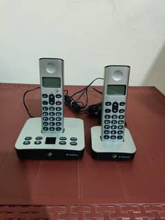 Twin Cordless phone with intercom