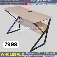 K Shape Modern Office Table Chair Workstation Meeting CEO Desk Study