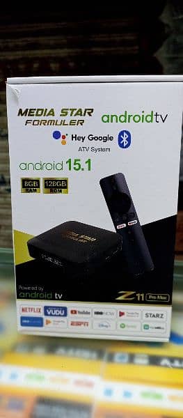 Z11 pro max android box version 15.1 0