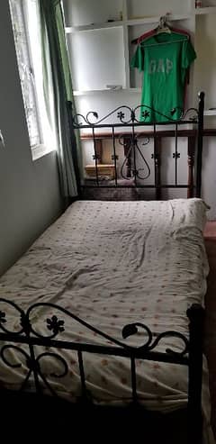 Iron single bed