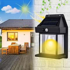 Solar Motion Sensor Outdoor Wall Light