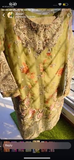 suffuse dress 3 piece  embroidered brand new condition wore only once