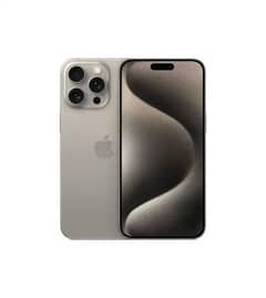 Apple iPhone 15 pro max titanium color 256 GB PTA approved