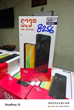 itel s23 8+8(16-256) box pack 21999 price