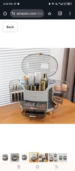 Imported Makeup Organiser