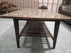 dining table wood me hai