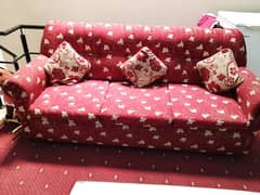 3 seater and 2 single seater sofas