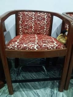2 original wooden room chairs