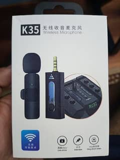 K35 Wireless Mic - 1 time used only