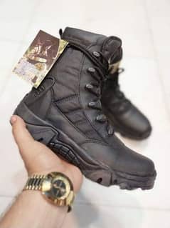 men comfortable boots black delta