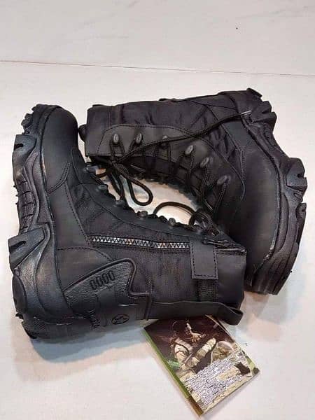 men comfortable boots black delta 1