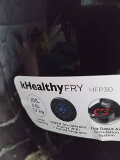 kenwood air fryer used for only 8 months