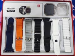 box pack smart watch 7strap1 watch or t10,t900,t800