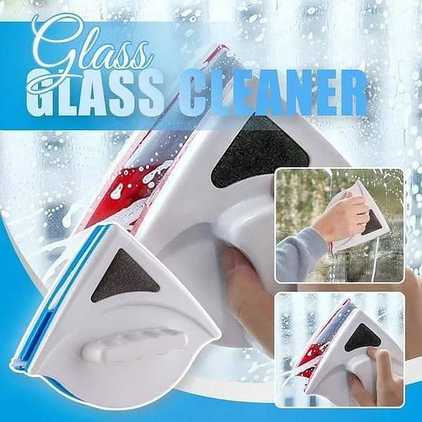 magnetic Double side glass cleaner brush 4