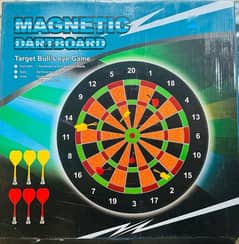 New Magnatic Dart Board 16 Inches ( 6 magnetic darts)