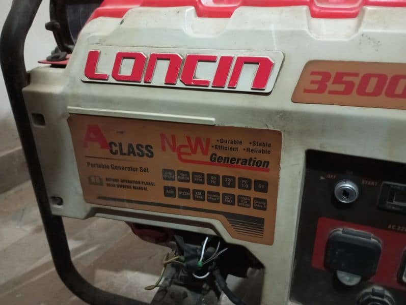 Loncin Generator 3.5 KVA 5