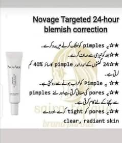 novage blemish gel correction. . . use for acne