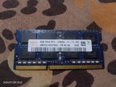 4gb DDR3 laptop RAM