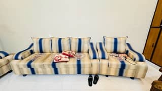 9 Seater Modern Design Sofa Set in fresh condition - Slightly used
