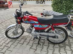 Well-Maintained Honda CD 70-2024 for Sale