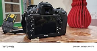 Nikon d7200 body only 20k shutter