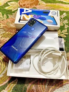 Samsung a21s 4gb 64gb no any falt