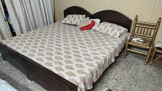 two single bed with foam