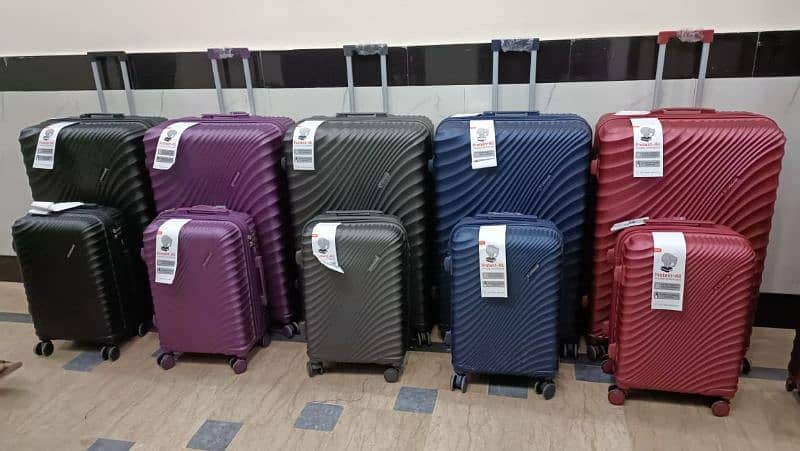 while sale rate fiber suitcase/traveling bag/luggage bag 9