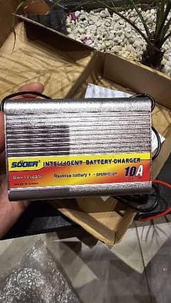 Brand New 12V 10Amp Intelligent Battery Charger for sale