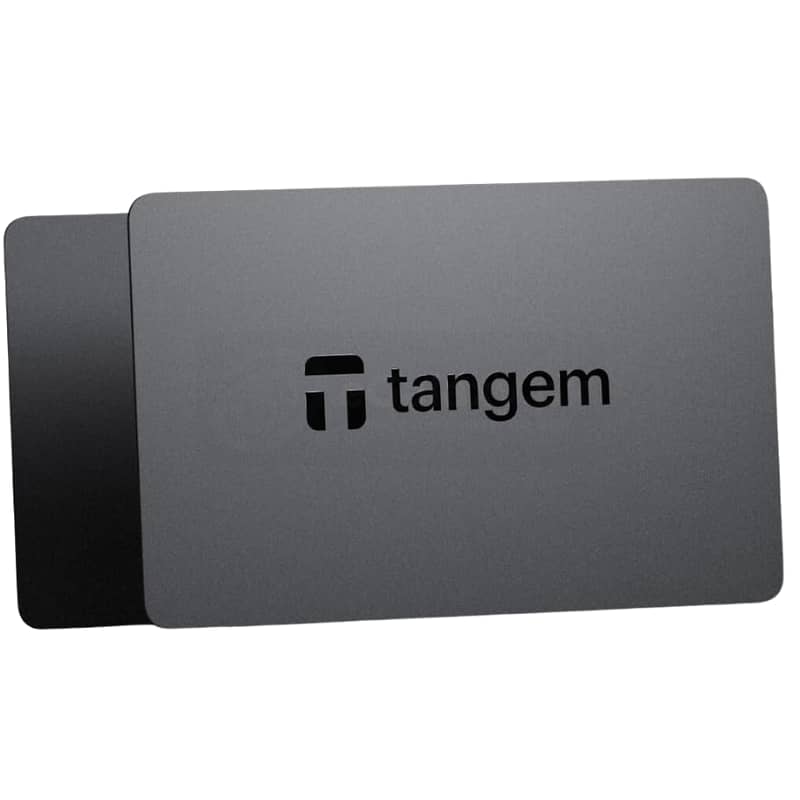 Tangem wallet pack of 2 cards 0