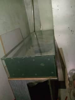 2 Glass Table counter and Alsoo wall rack