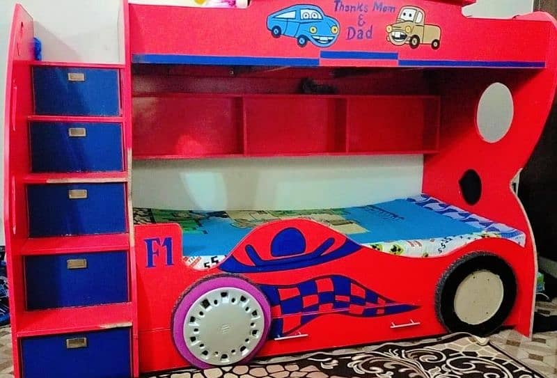 kids bed  / The shape of car 2