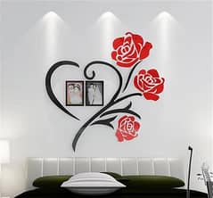 Modern Rose Wall Art