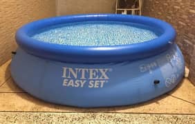 Intex inflatable swimming pool 8×8 feet