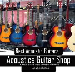 Quality guitars collection at Acoustica guitar shop