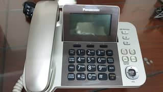 Panasonic Telephone KX-TGF350 with two cordless phones.