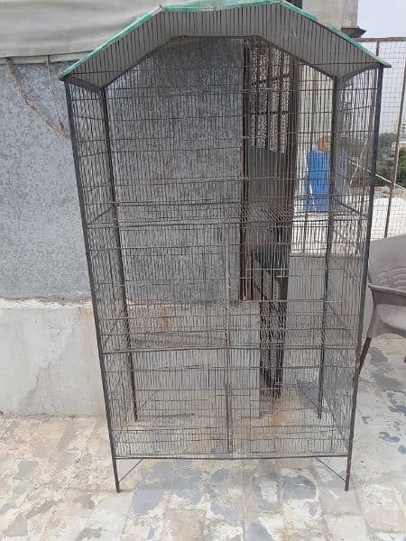 iron cage/iron cage/bird cage/hen cage/lohe ka pingrra/pingr/pingree/a 5