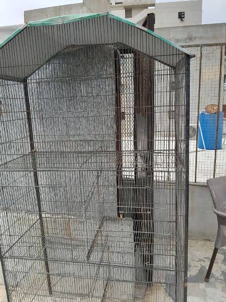 iron cage/iron cage/bird cage/hen cage/lohe ka pingrra/pingr/pingree/a 9