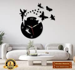 Clock With Box And Double Tape To Hang 50% OFF on Azadi Celebrate