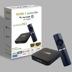 ANDROID TV BOX with voice remote 8GB / 128GB