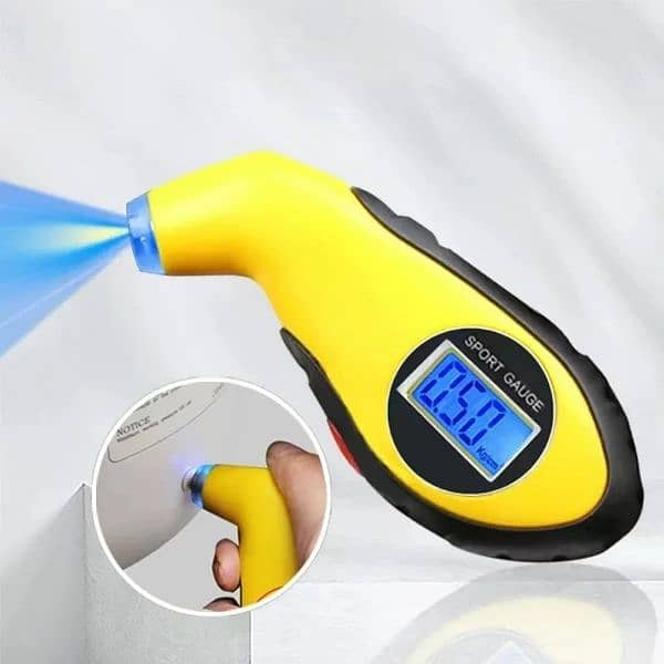 Auto Air PSI Meter Tester Tyre Digital Tire Pressure Gauge LCD 6