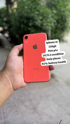 I phone xr full ok good condition 10/ 9.5 condition 128 gb ma ha